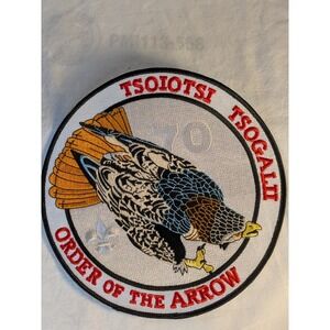 Vintage Tsoiotsi Tsogalii Lodge 70 Order of the Arrow Boy‎ Scouts Large Patch OA